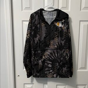 Unisex Champion Savinthebees Black/Gold Windbreaker Honey Size‎ Medium